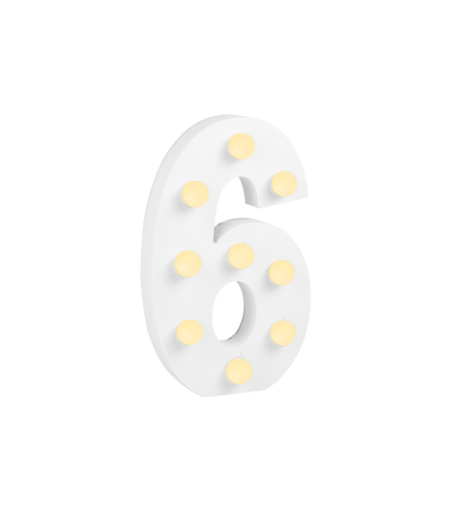 Licht Cijfer 6