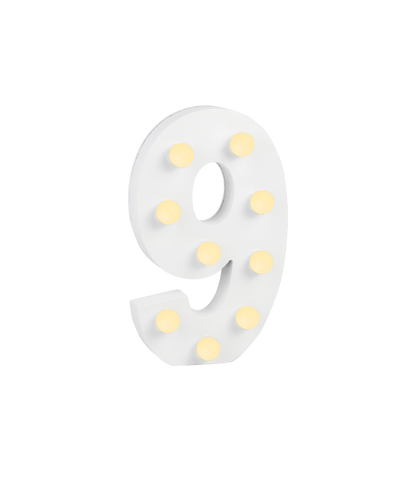 Licht Cijfer 9