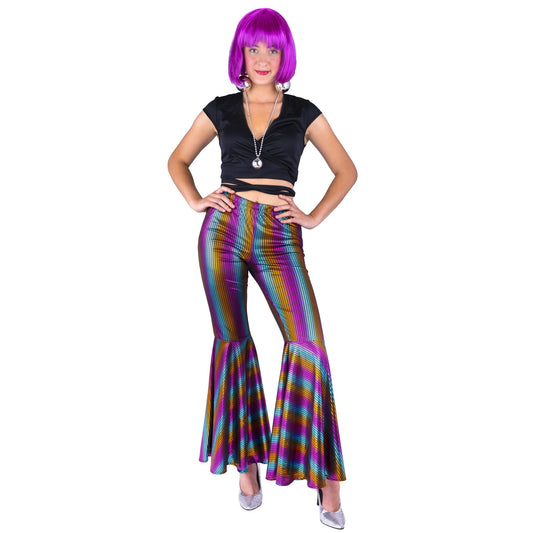 Disco broek Regenboog