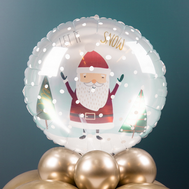 Folieballon Let it Snow