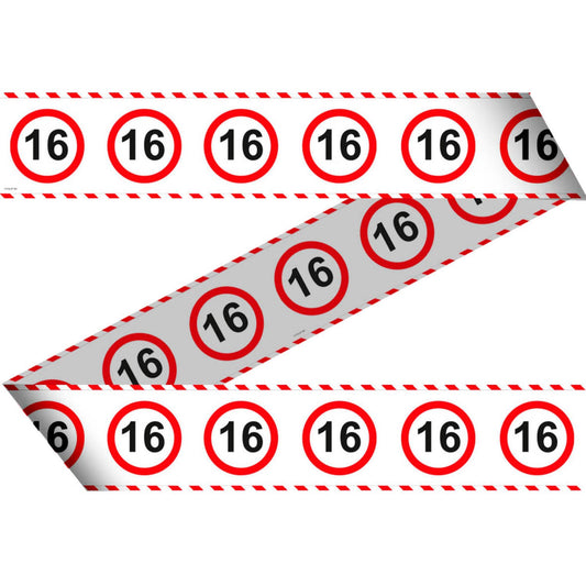 Afzetlint 16 jaar