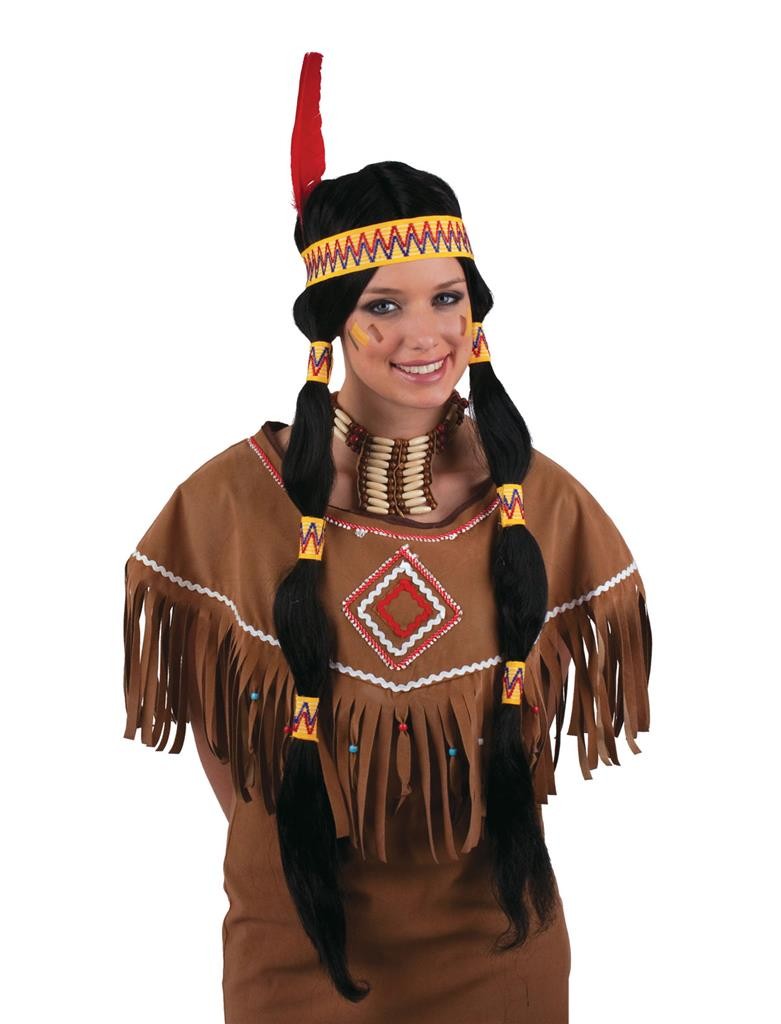 Pruik Indiaanse
