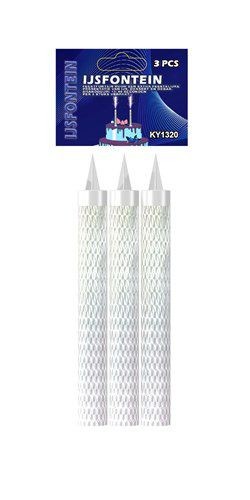 3 IJsfonteinen zilver