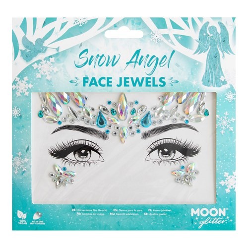 Face Jewels Snow Angel