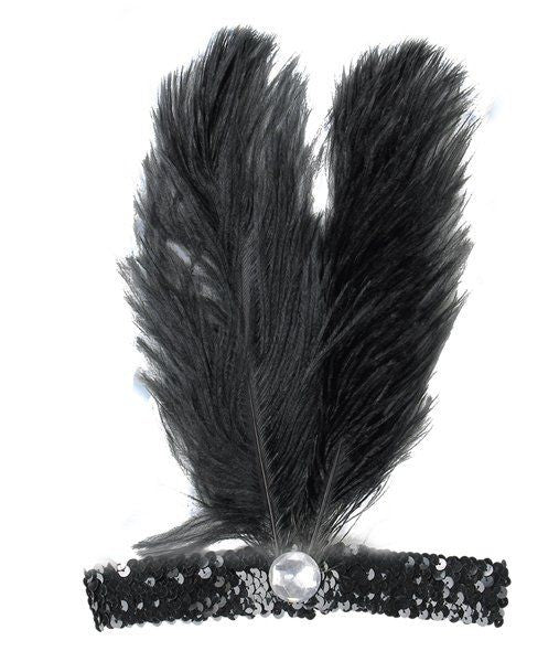 Charleston Diadeem zwart
