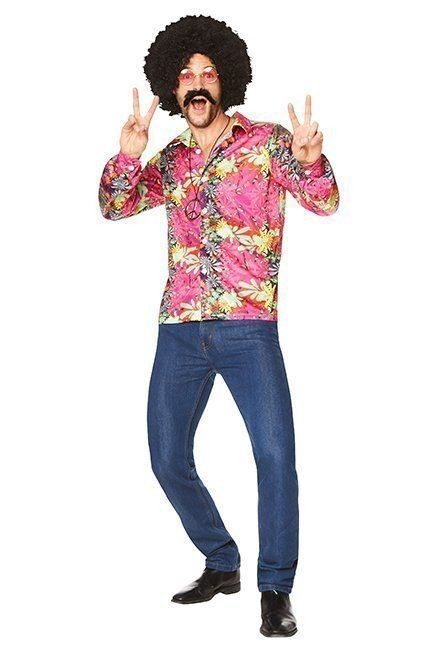 Flower Power Shirt maat S