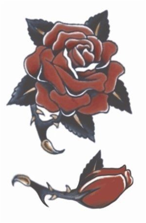 Tattoo Vintage Roos