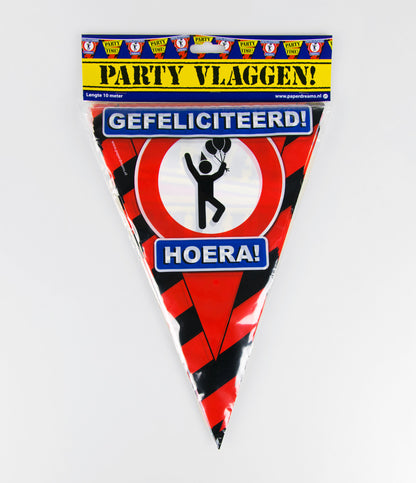 Vlaggenlijn Gefeliciteerd