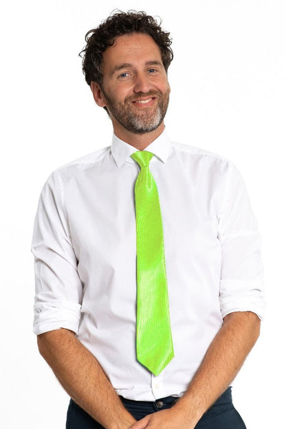 Stropdas Neon Groen