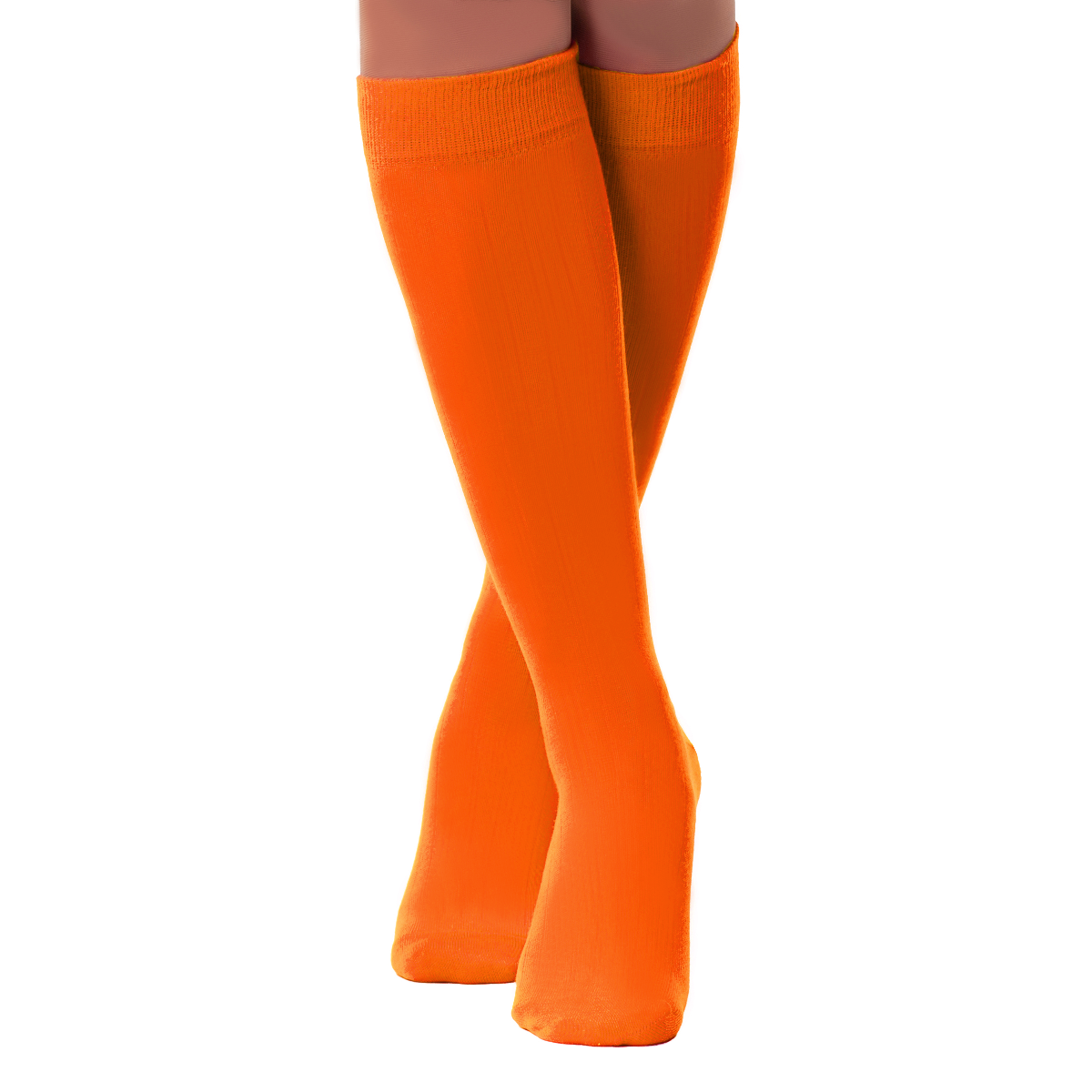 Kniekousen Neon Oranje