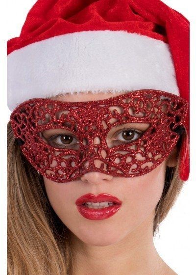 Oogmasker Rood