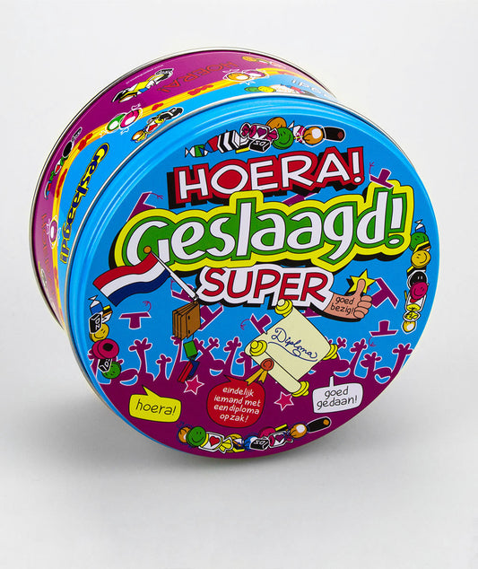Snoeptrommel Geslaagd