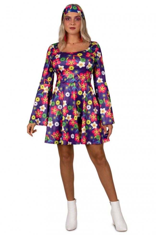 Flower Power Jurk