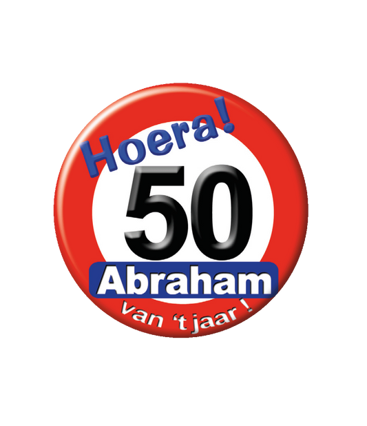 Button Abraham 50