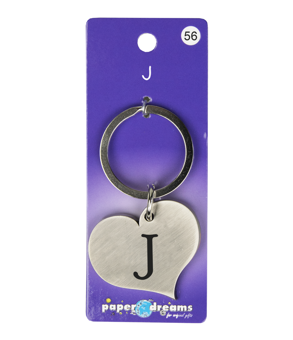 Hart sleutelhanger J