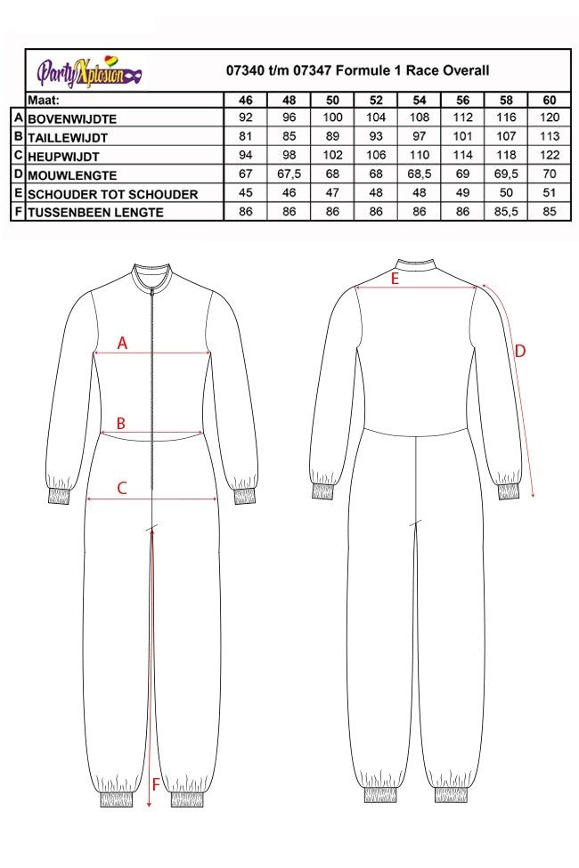 Formule 1 race overall