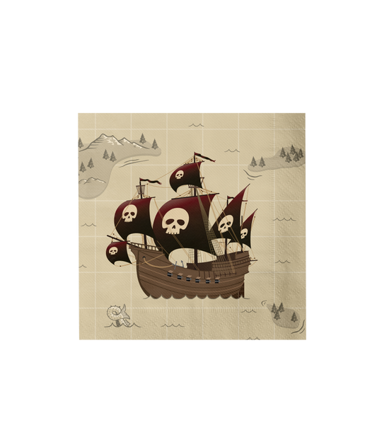 Piraten Servetten