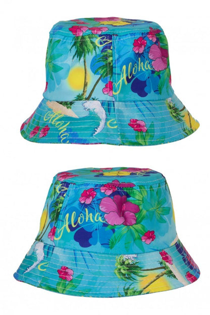 Hawaii Hoedje blauw