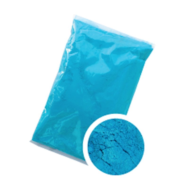 Kleurenpoeder blauw