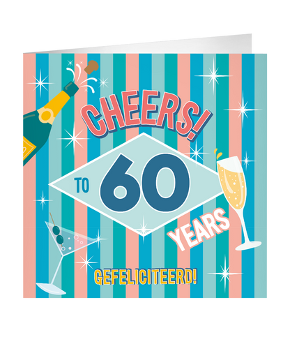 Grote Verjaardagskaart 60 jaar