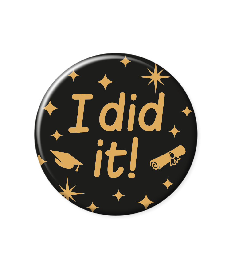 Classy Button I Did It
