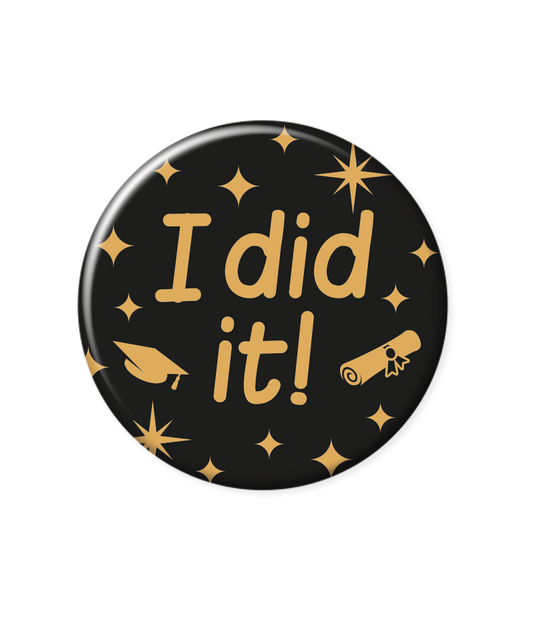 Classy Button I Did It