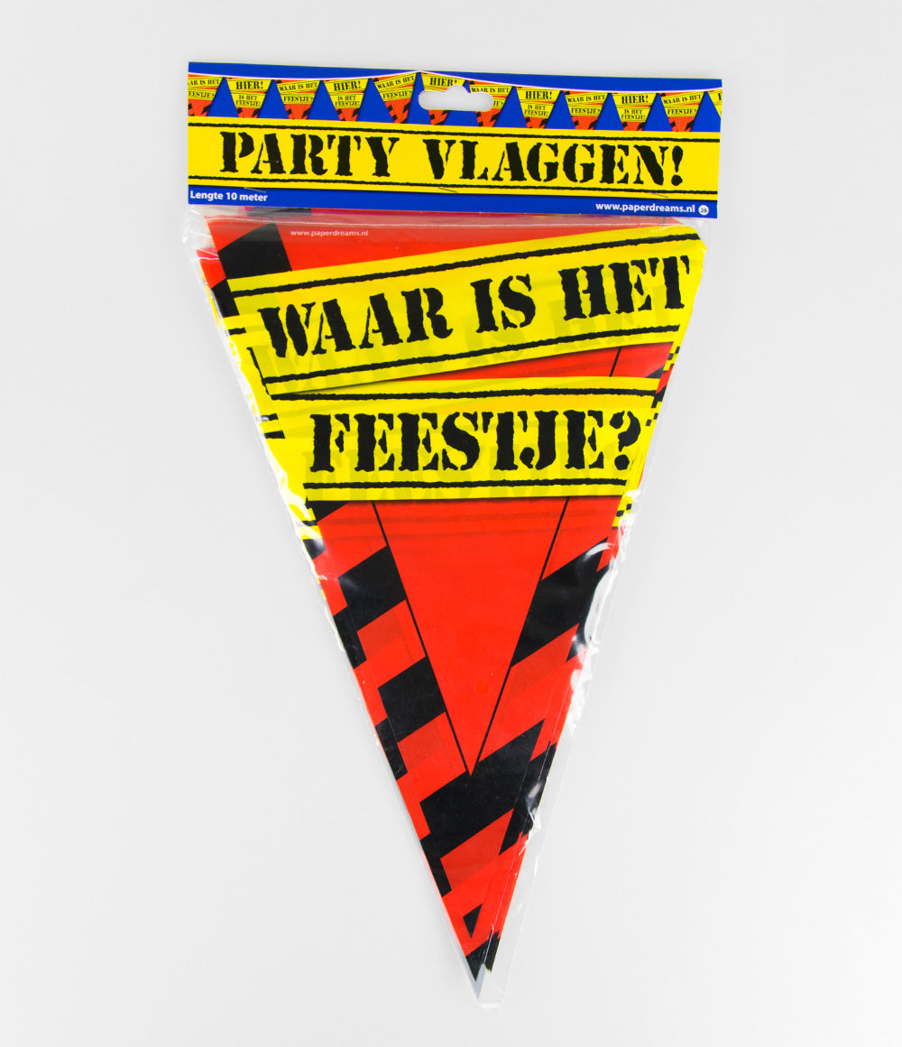 Vlaggenlijn Feestje