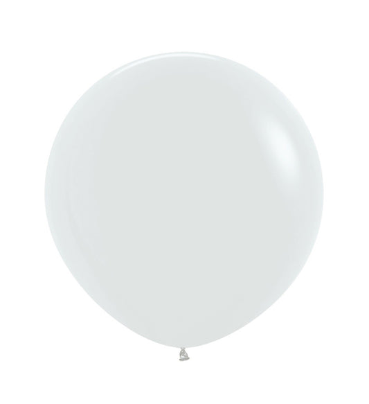 Ballon Fashion White 61cm