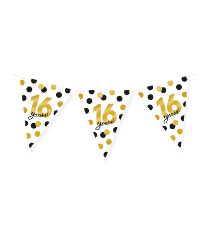 Vlaggenlijn Celebration 16 jaar