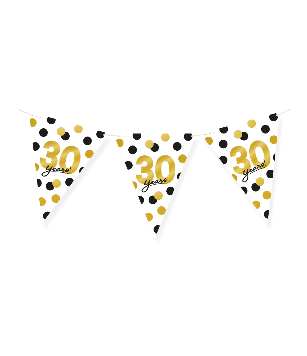 Vlaggenlijn Celebration 30 jaar