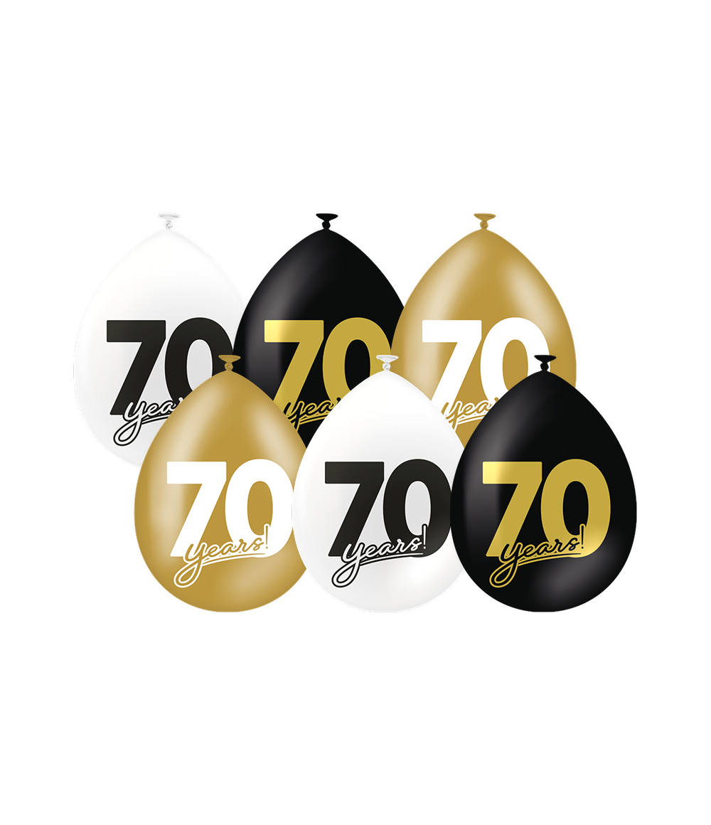 Ballonnen Celebration 70 jaar