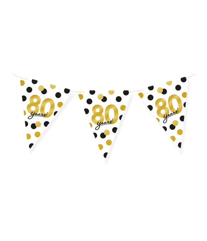 Vlaggenlijn Celebration 80 jaar