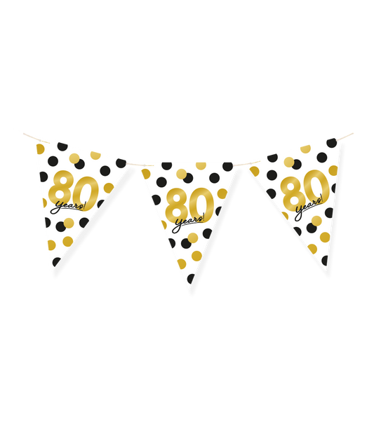Vlaggenlijn Celebration 80 jaar