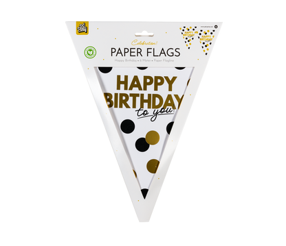 Vlaggenlijn Celebration Happy Birthday