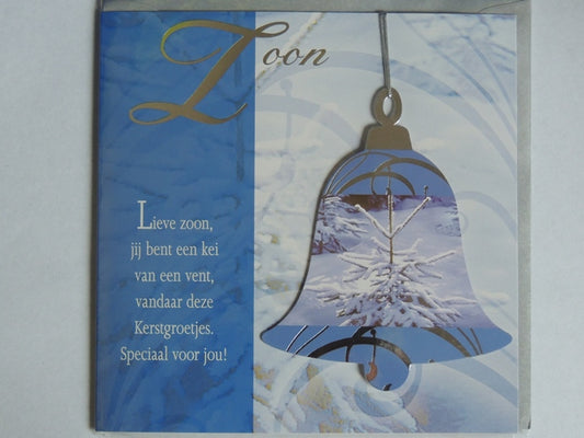 Kerstkaart Zoon