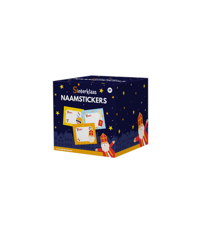 Naamstickers Sinterklaas
