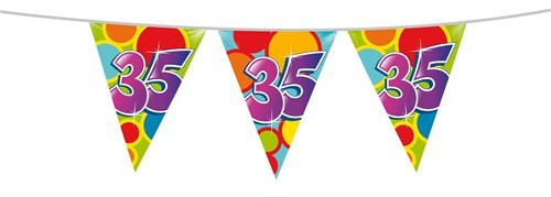 Vrolijke Vlaggenlijn 35 jaar