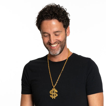Dollar Ketting Goud