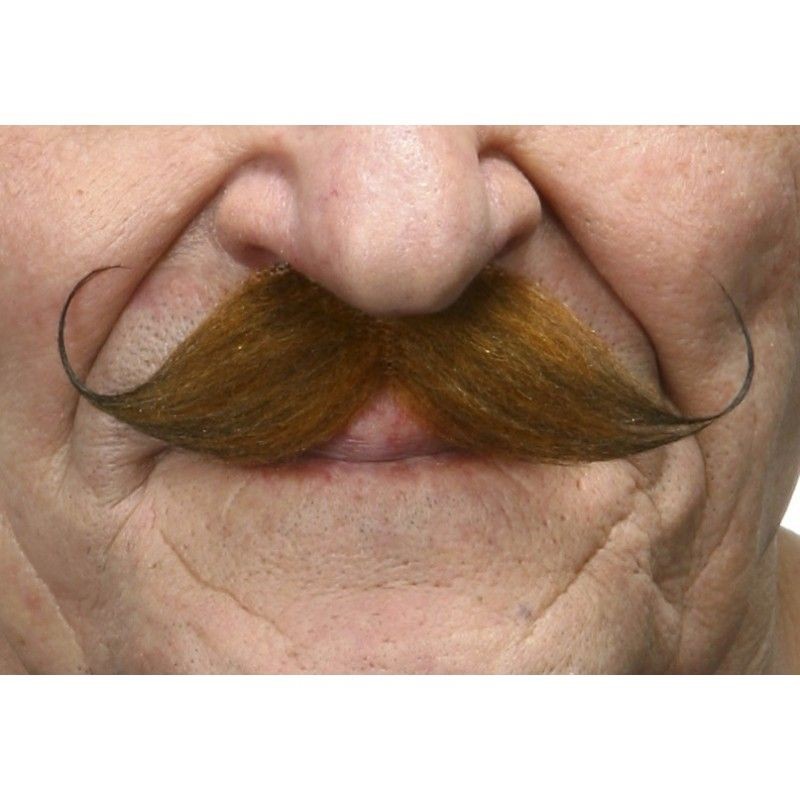 Snor Krul Rossig Bruin