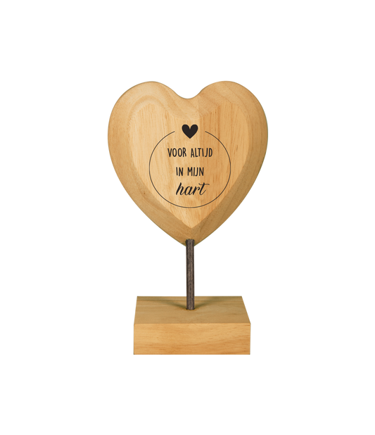 Wooden Heart Altijd in mijn Hart