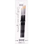 Grimas Face Paint Brush set rond 2/4/6