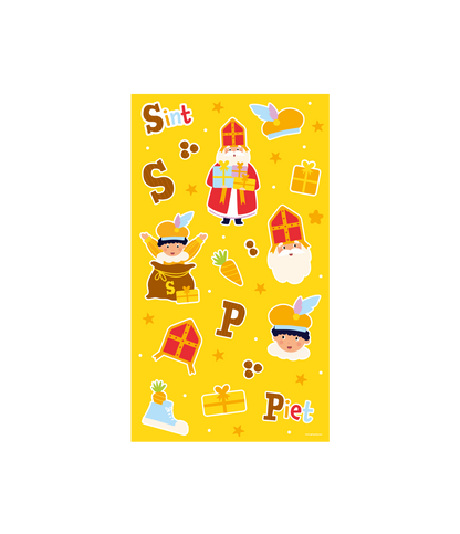 Sinterklaas Stickervellen