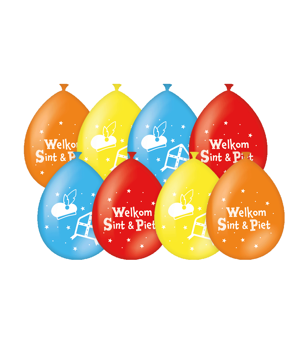 Ballonnen Welkom Sinterklaas