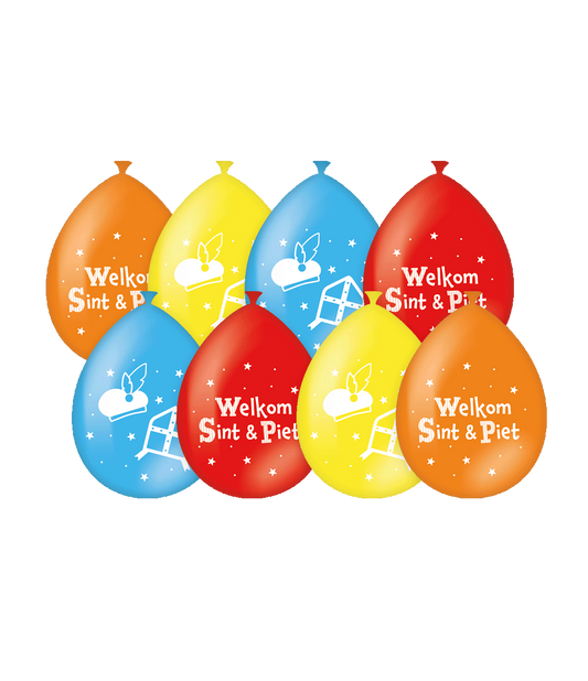 Ballonnen Welkom Sinterklaas