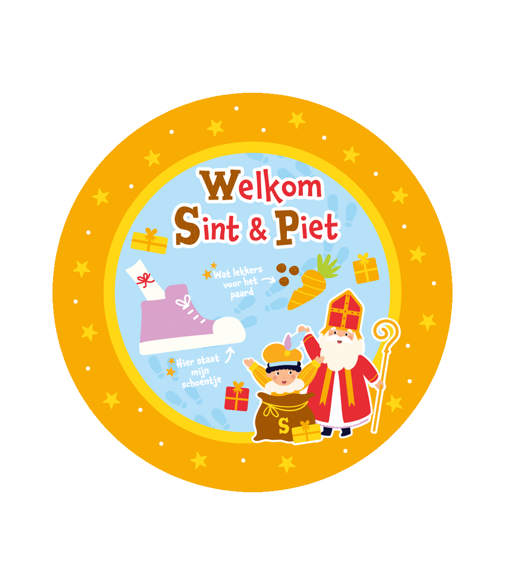 Sinterklaas Schoenzetmat