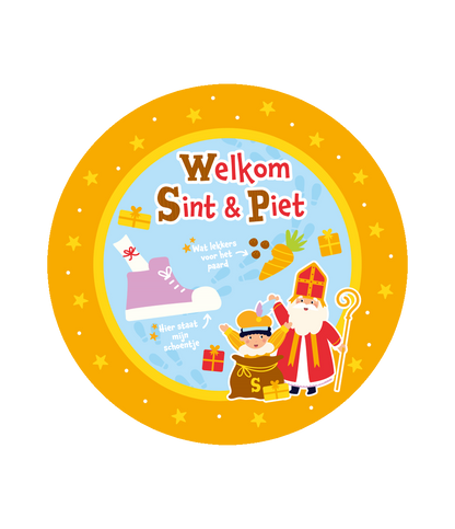 Sinterklaas Schoenzetmat