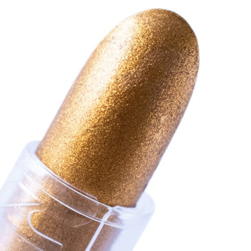 Grimas Lipstick Metallic Pure Stick bruingoud