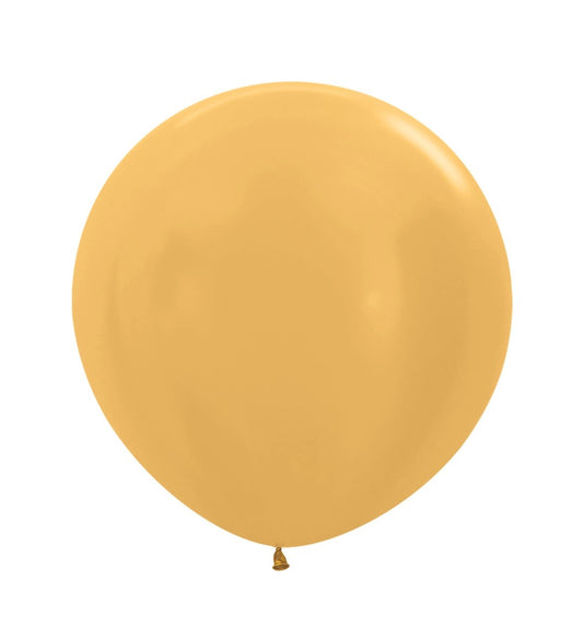 Ballon Metallic Gold 61cm
