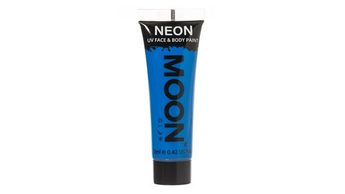 Neon UV schmink Intens Blauw - 12 ml