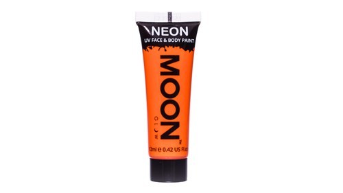 Neon UV schmink Intens Oranje - 12 ml